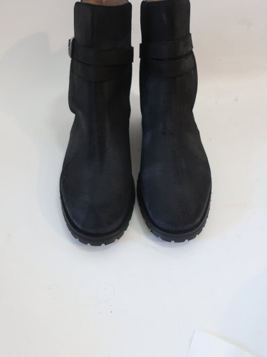 Mens NWOT Manolo Blahnik Sulgambo Black Boots 10.5 main image 12